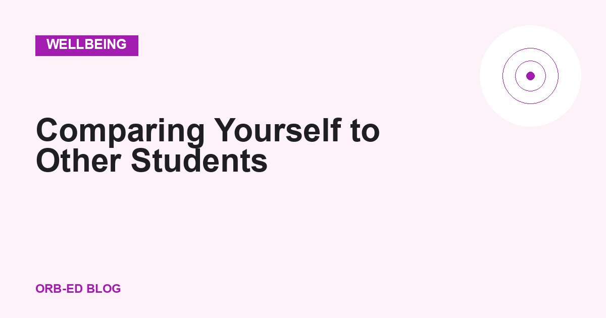 Comparing yourself to other students